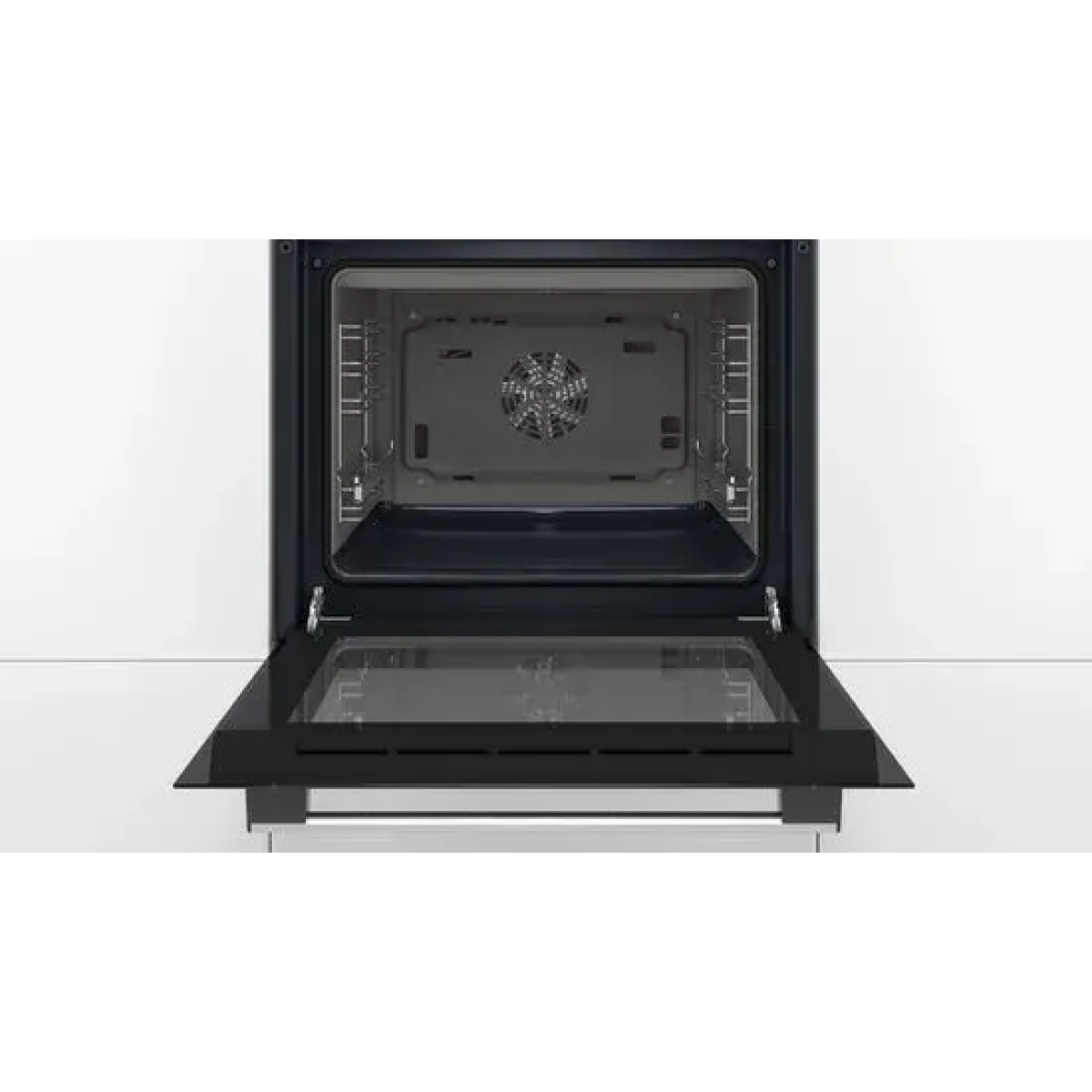 inbouwoven 66l 60cm ecoclean rvs - bosch - hbf154es0