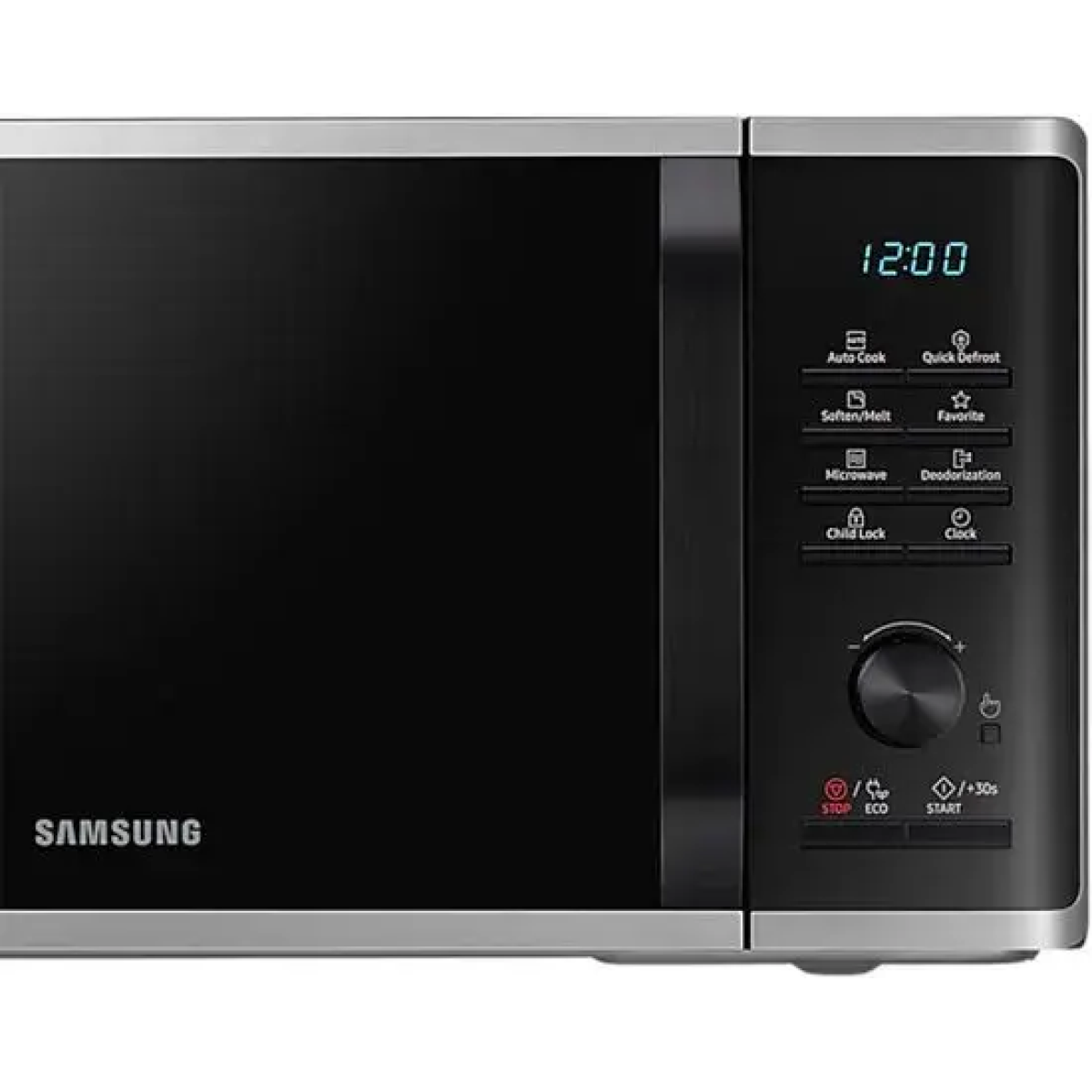 samsung ms23b3515as/en - solo-magnetron - 800w - zilver - quick defrost
