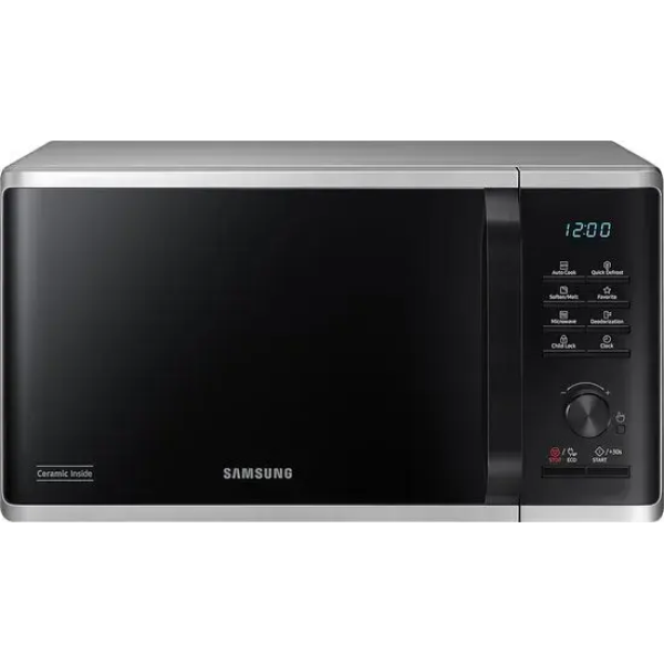 Samsung MS23B3515AS/EN - Solo-magnetron - 800W - Zilver - Quick Defrost