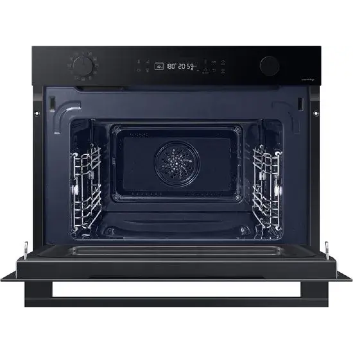 samsung nq5b4553fbk - serie 4 - inbouw combimagnetron - 50 l - stoomreiniging- bediening via app