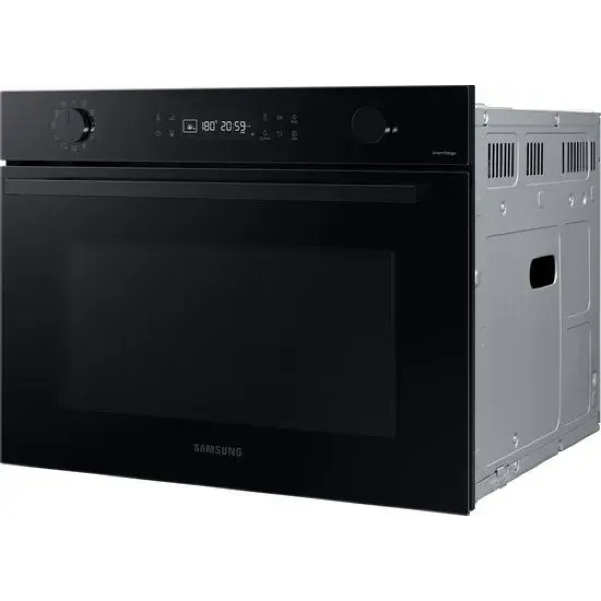 samsung nq5b4553fbk - serie 4 - inbouw combimagnetron - 50 l - stoomreiniging- bediening via app