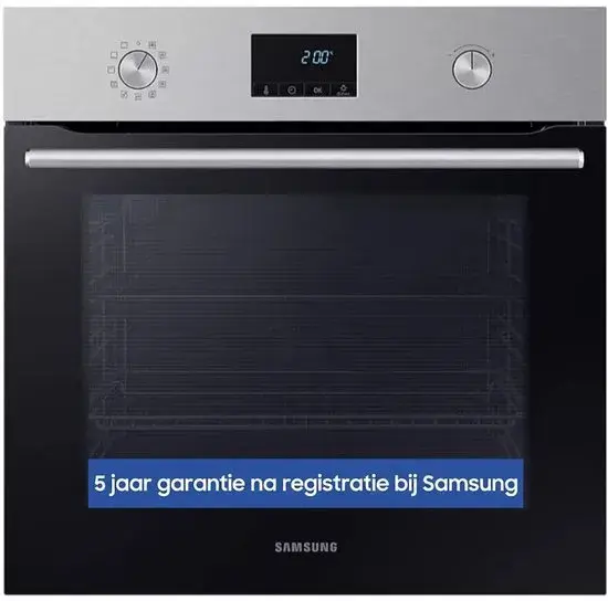 Samsung NV68A1170BS - Serie 3 - inbouw oven (60 cm) samsung nv68a1170bs - serie 3 - inbouw oven (60 cm)