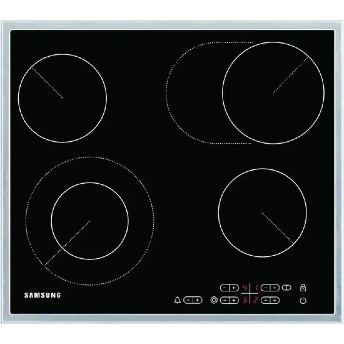 samsung nz64f5rd9ab/ef - inbouw keramische kookplaat
