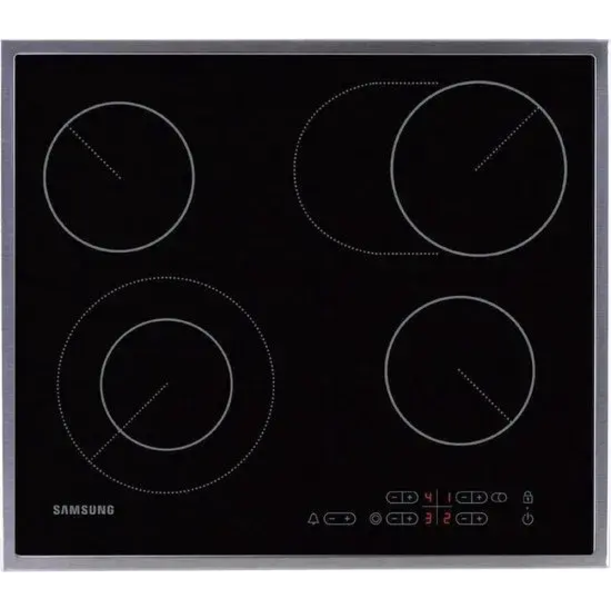 samsung nz64f5rd9ab/ef - inbouw keramische kookplaat