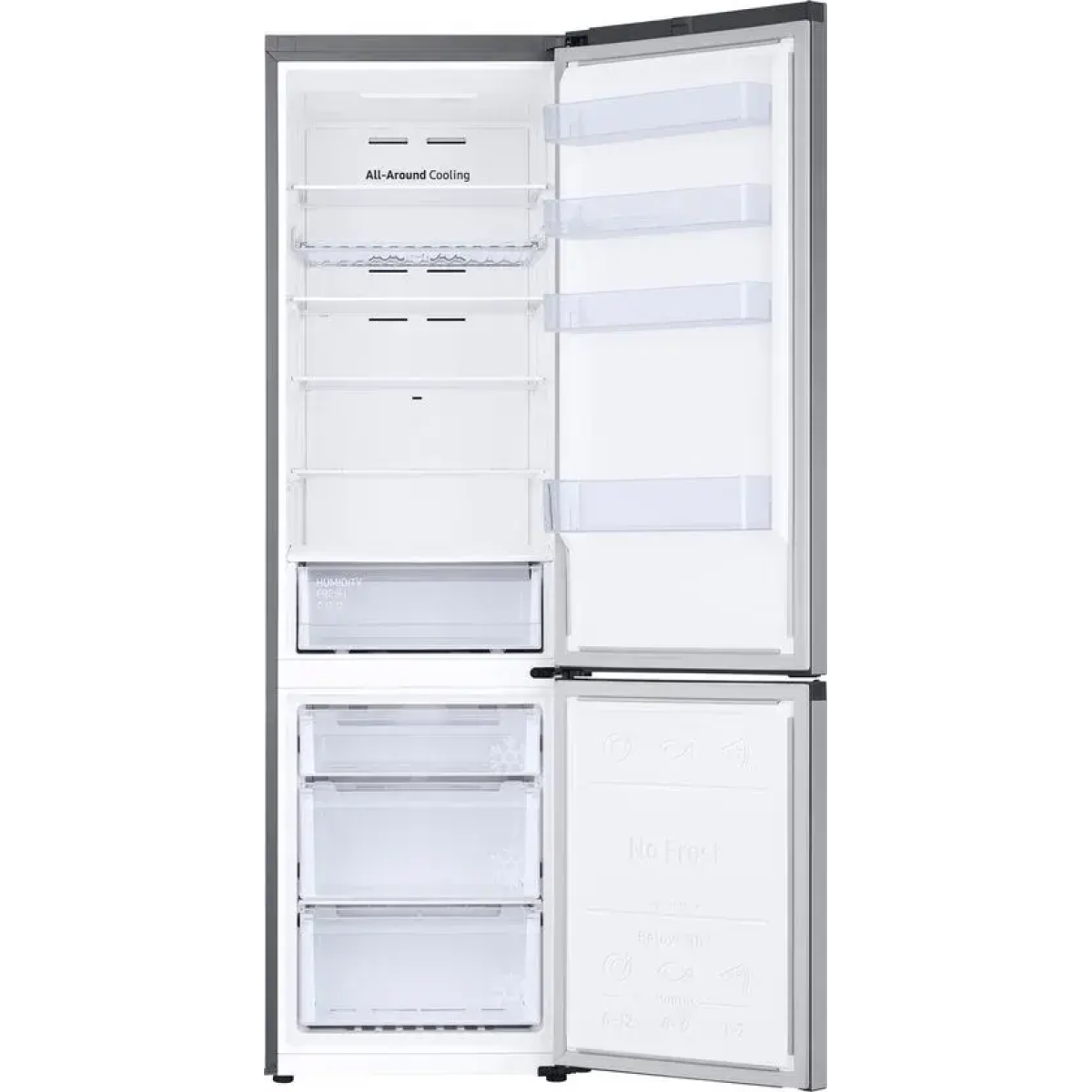 samsung rb38c602dsa/ef - koel-vriescombinatie - met wi-fi