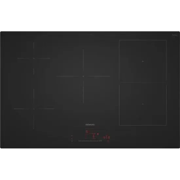 Siemens ED81AHWB1E kookplaat Zwart Ingebouwd 80 cm Inductiekookplaat zones 5 zone(s)