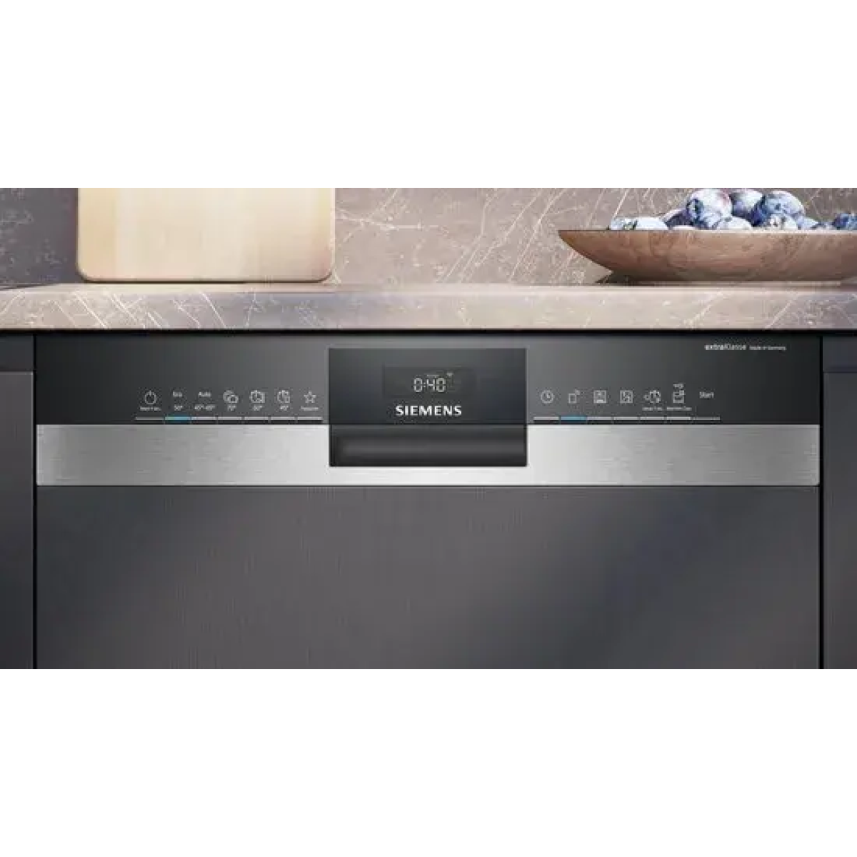 siemens iq300 sn53es25ce vaatwasser semi-ingebouwd 14 couverts