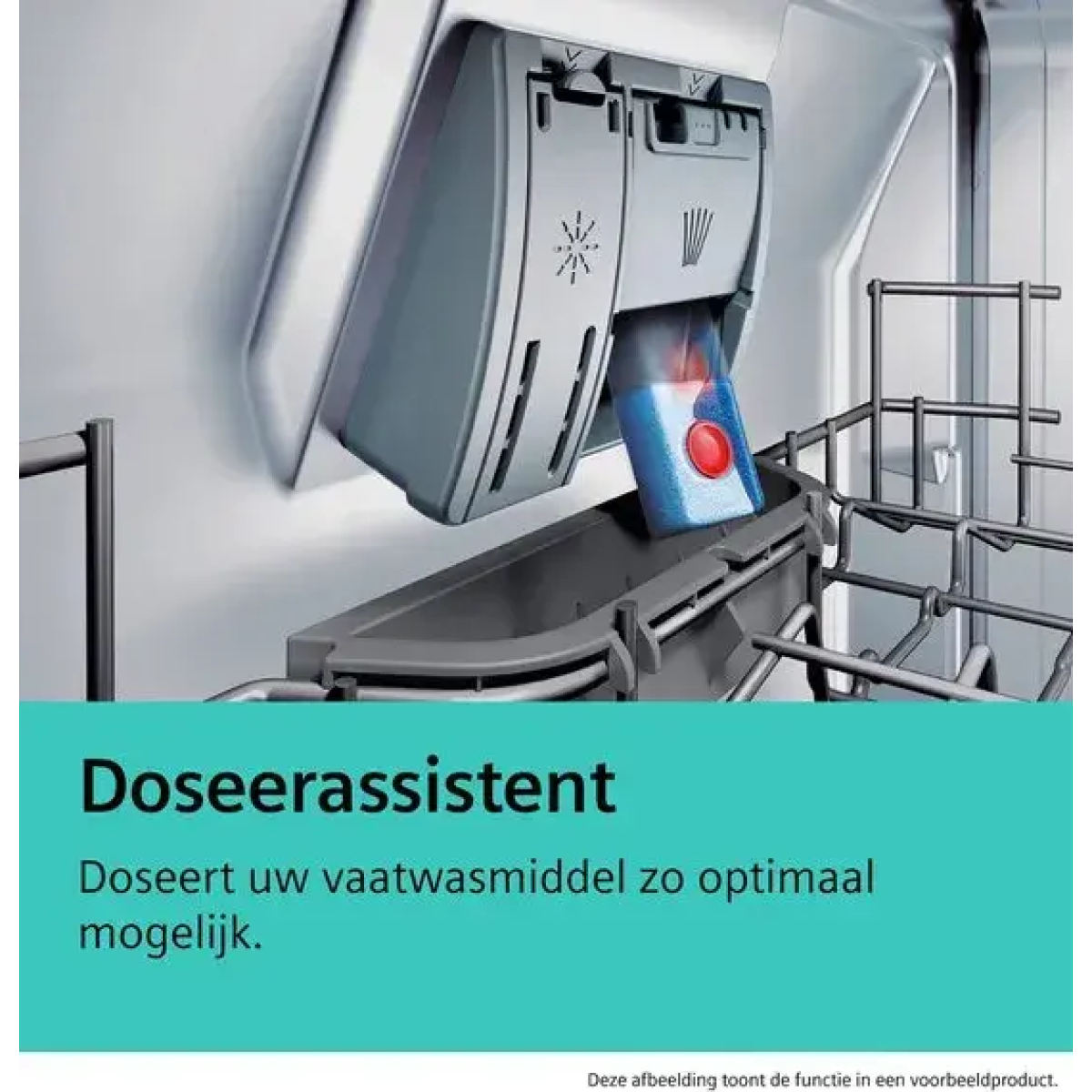 siemens iq300 sn53es25ce vaatwasser semi-ingebouwd 14 couverts