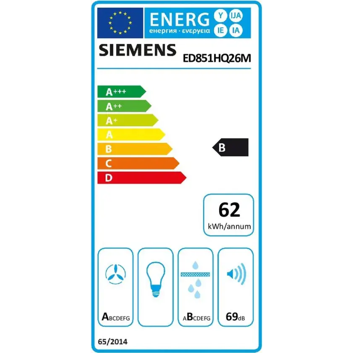siemens iq500 ed851hq26m kookplaat zwart ingebouwd 80 cm inductiekookplaat zones 4 zone(s) inbouw afzuigkap