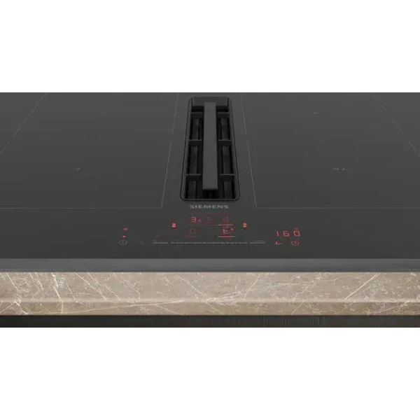 Siemens iQ500 ED851HQ26M kookplaat Zwart Ingebouwd 80 cm Inductiekookplaat zones 4 zone(s) Inbouw afzuigkap