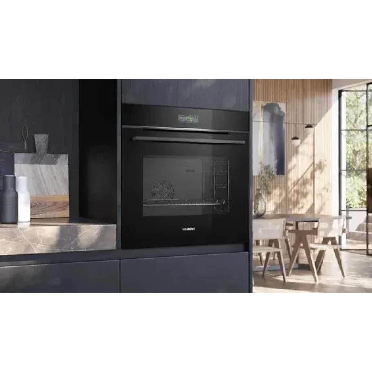 siemens iq700 hb774glb1 oven 71 l 3600 w zwart