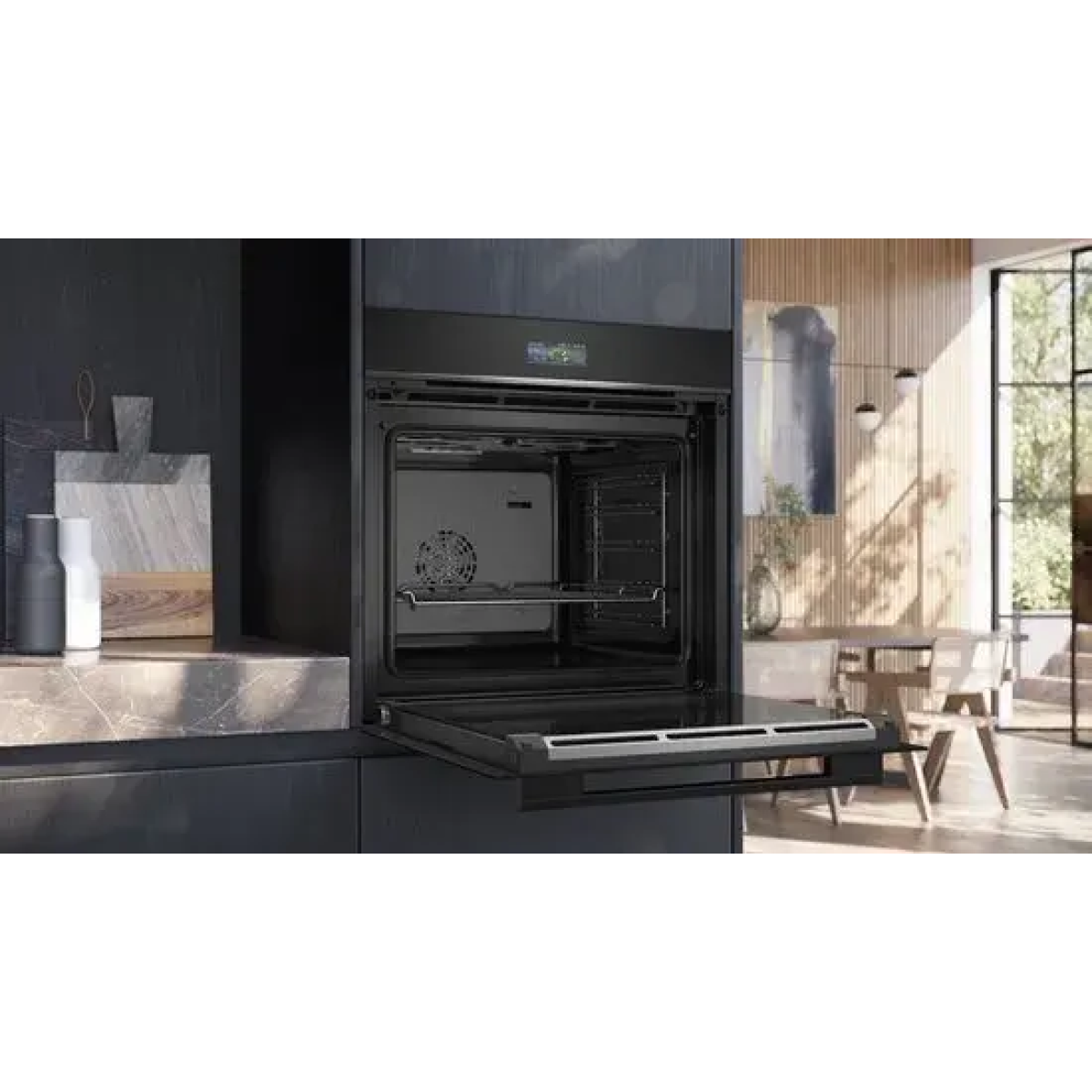 siemens iq700 hb774glb1 oven 71 l 3600 w zwart
