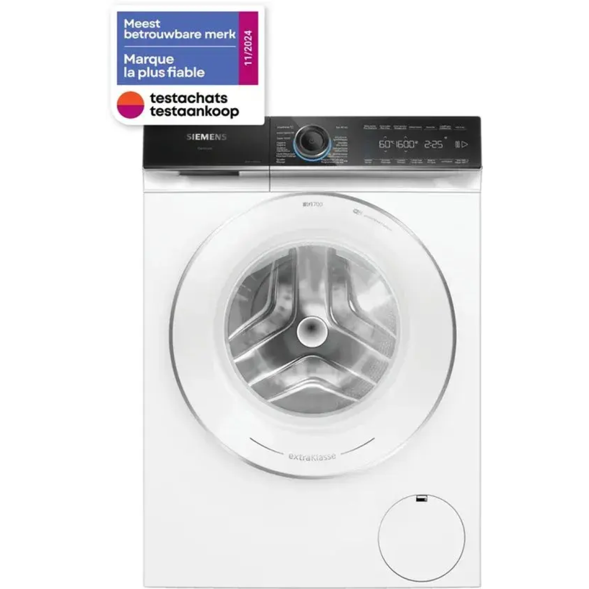 siemens iq700 wg56b20sfg wasmachine voorlader 10 kg 1600 rpm wit