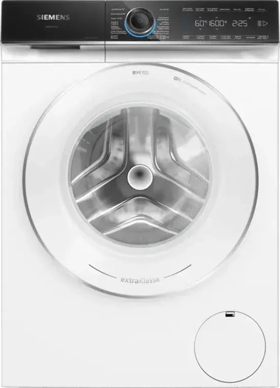 Siemens iQ700 WG56B20SFG wasmachine Voorlader 10 kg 1600 RPM Wit siemens iq700 wg56b20sfg wasmachine voorlader 10 kg 1600 rpm wit