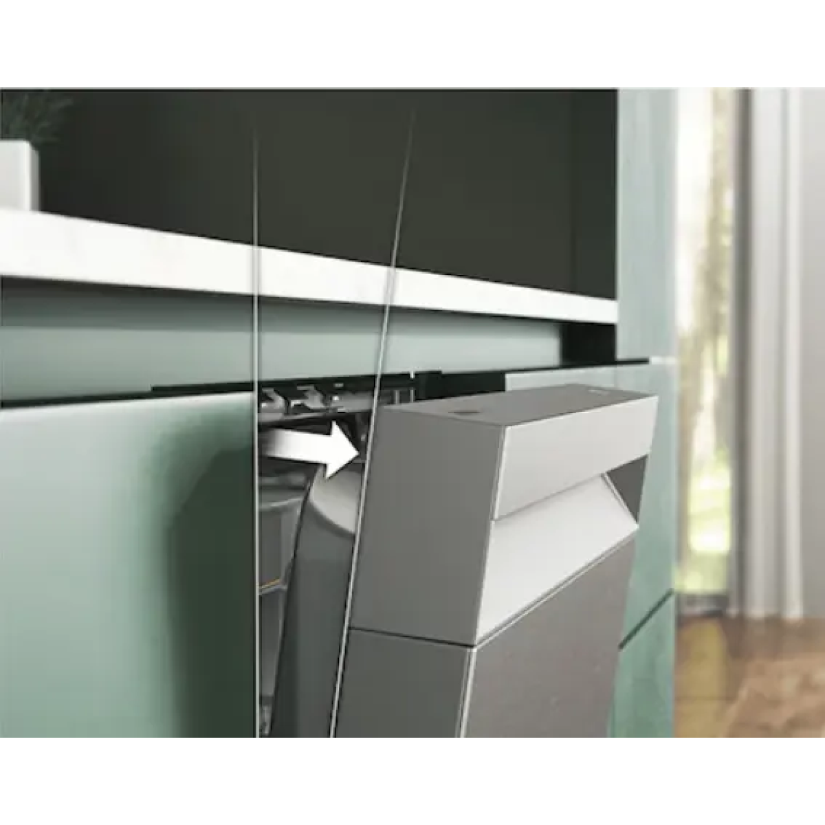 samsung dw70h73ycfr vrijstaand vaatwasser 60cm inox grijs energielabel c 14 couverts - afbeelding 4