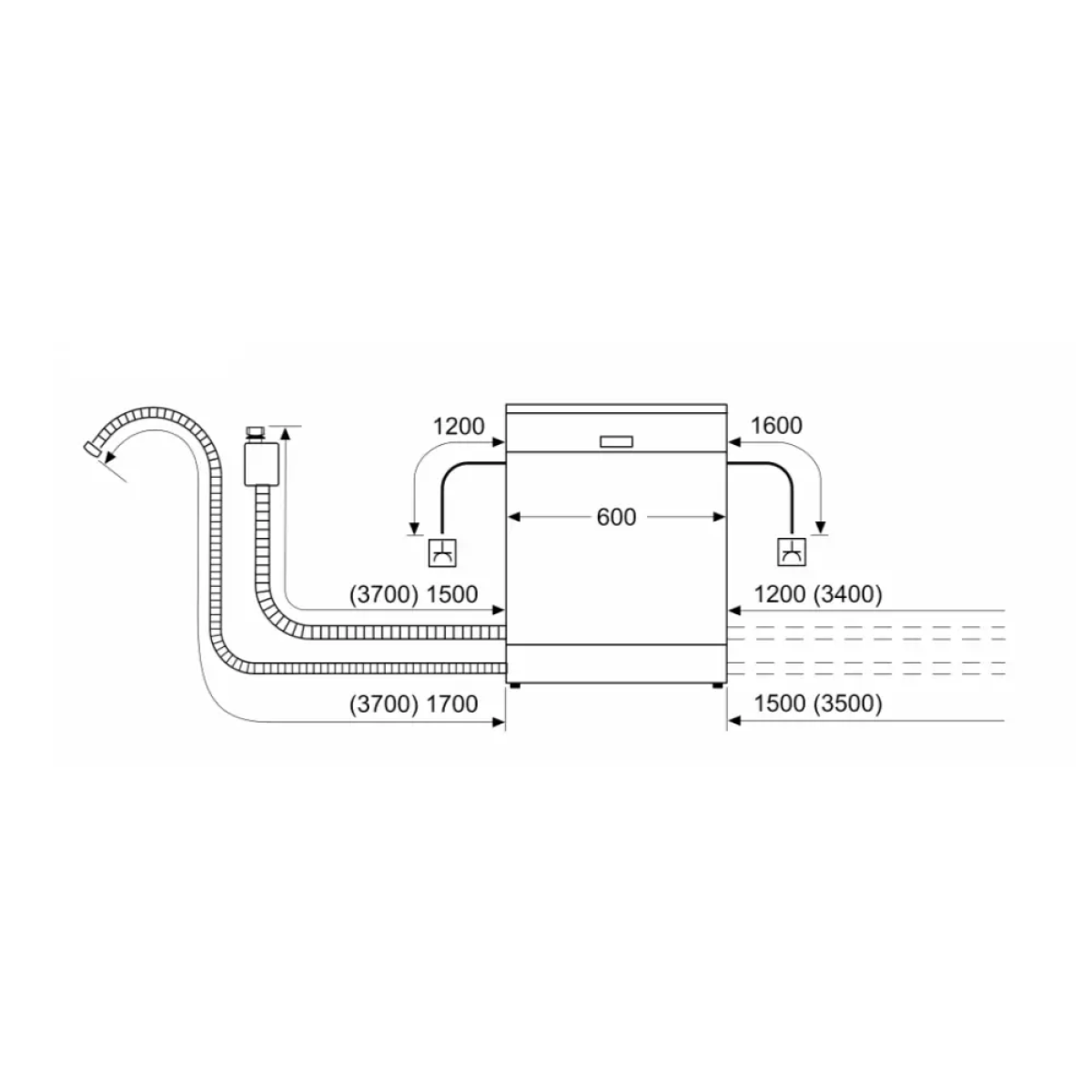 siemens sn23ec05me iq300 vrijstaand vaatwasser 60cm - anti vingerafdrukstaal geborsteld zwart - b - afbeelding 11