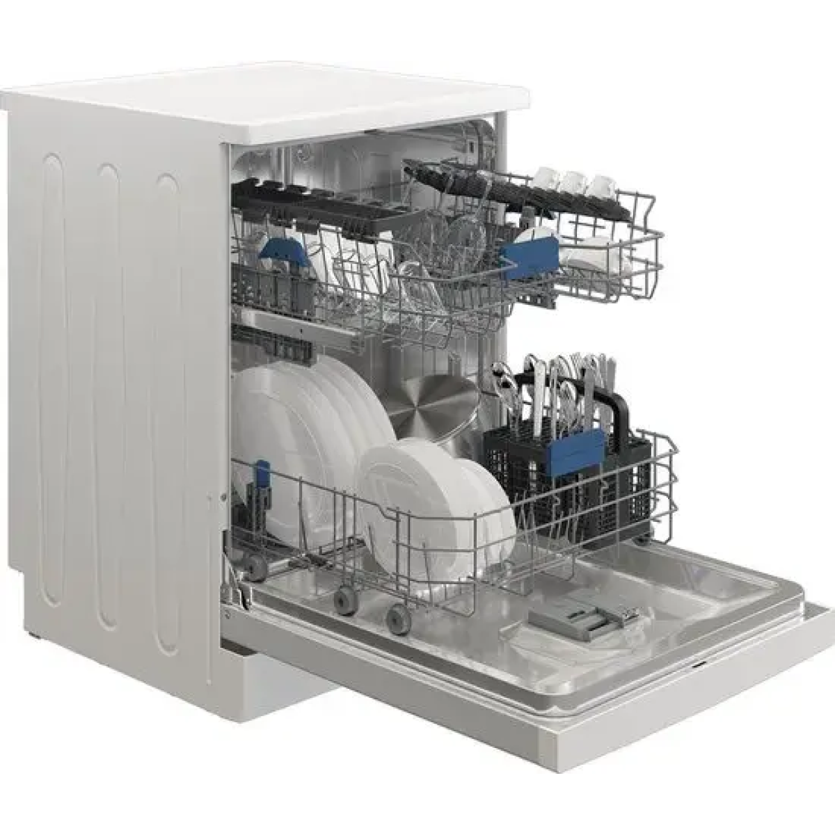 beko bdfn26450wp vaatwasser – vrijstaand – 14 couvert – energiezuinig – wit