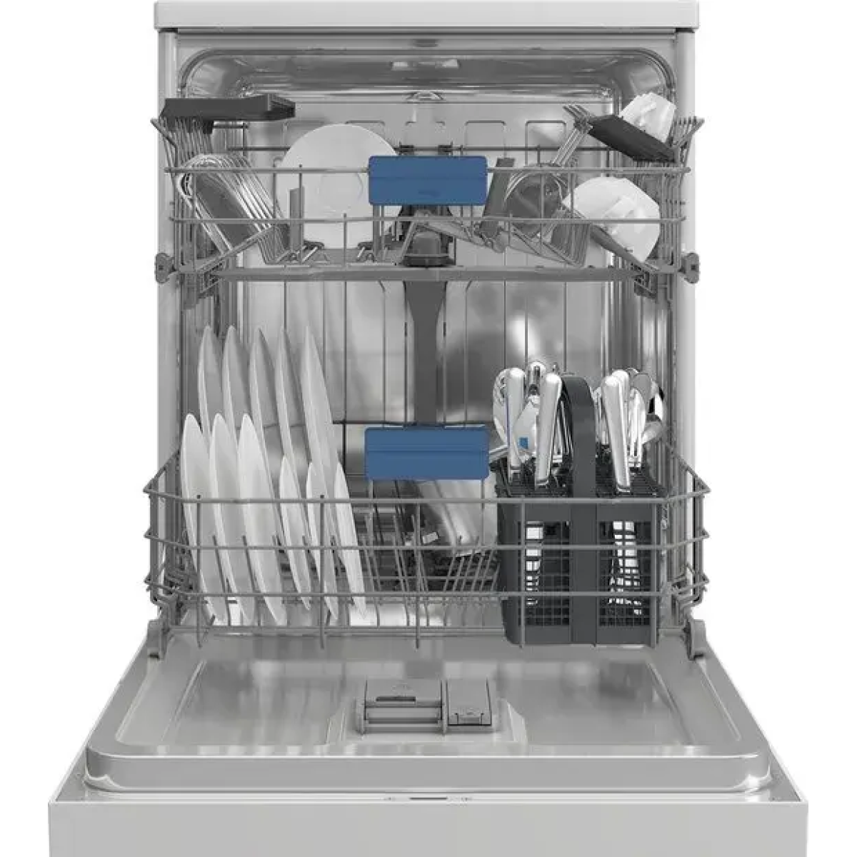 beko bdfn26450wp vaatwasser – vrijstaand – 14 couvert – energiezuinig – wit