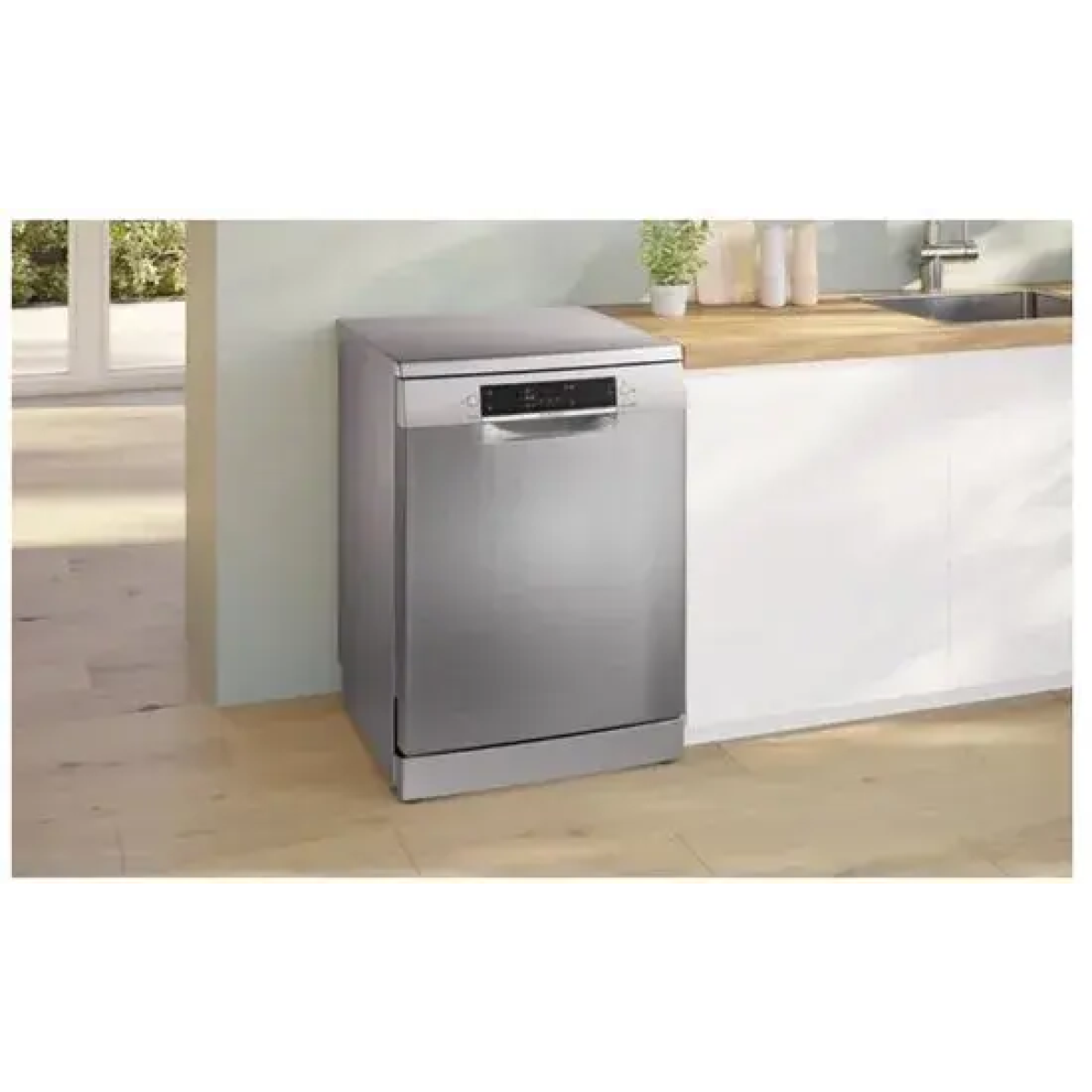 bosch sms25gi09f – vrijstaande vaatwasser - silenceplus– rvs – extradry – aquastop – eco-pr. - varioflex-korven - e label