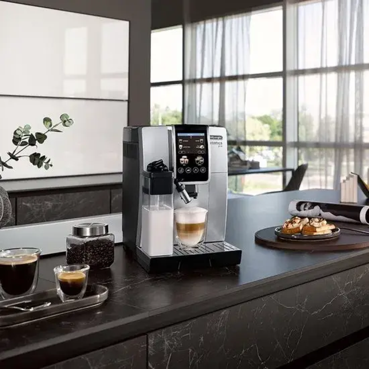 de'longhi dinamica plus ecam380.85.sb - volautomatische espressomachines