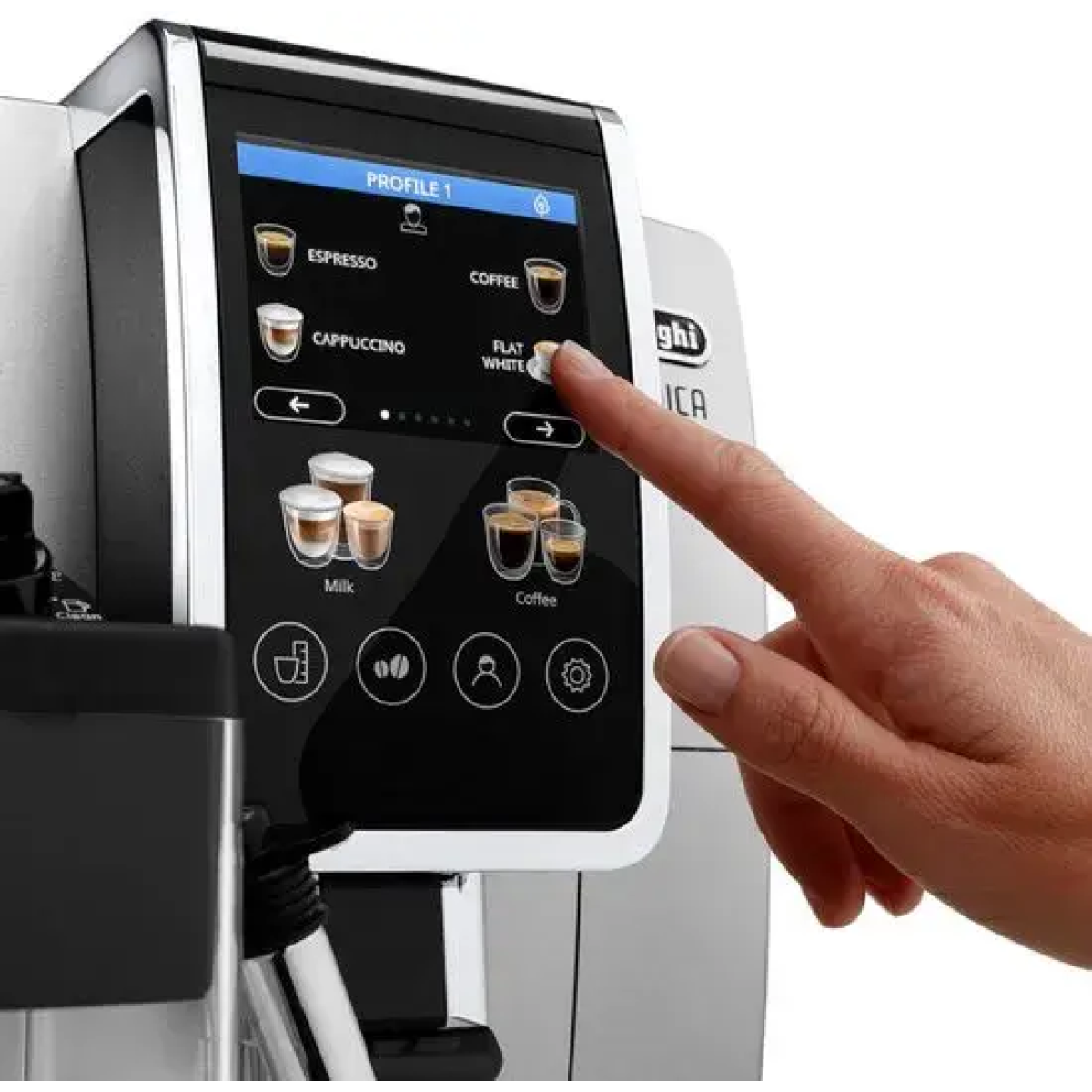 de'longhi dinamica plus ecam380.85.sb - volautomatische espressomachines