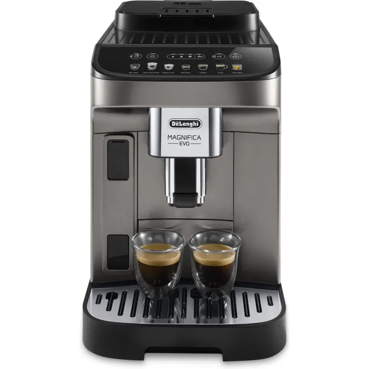 de'longhi ecam290.81.tb magnifica evo - volautomatische espressomachine - titanium black