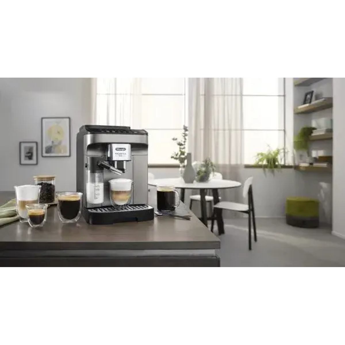 de'longhi ecam290.81.tb magnifica evo - volautomatische espressomachine - titanium black