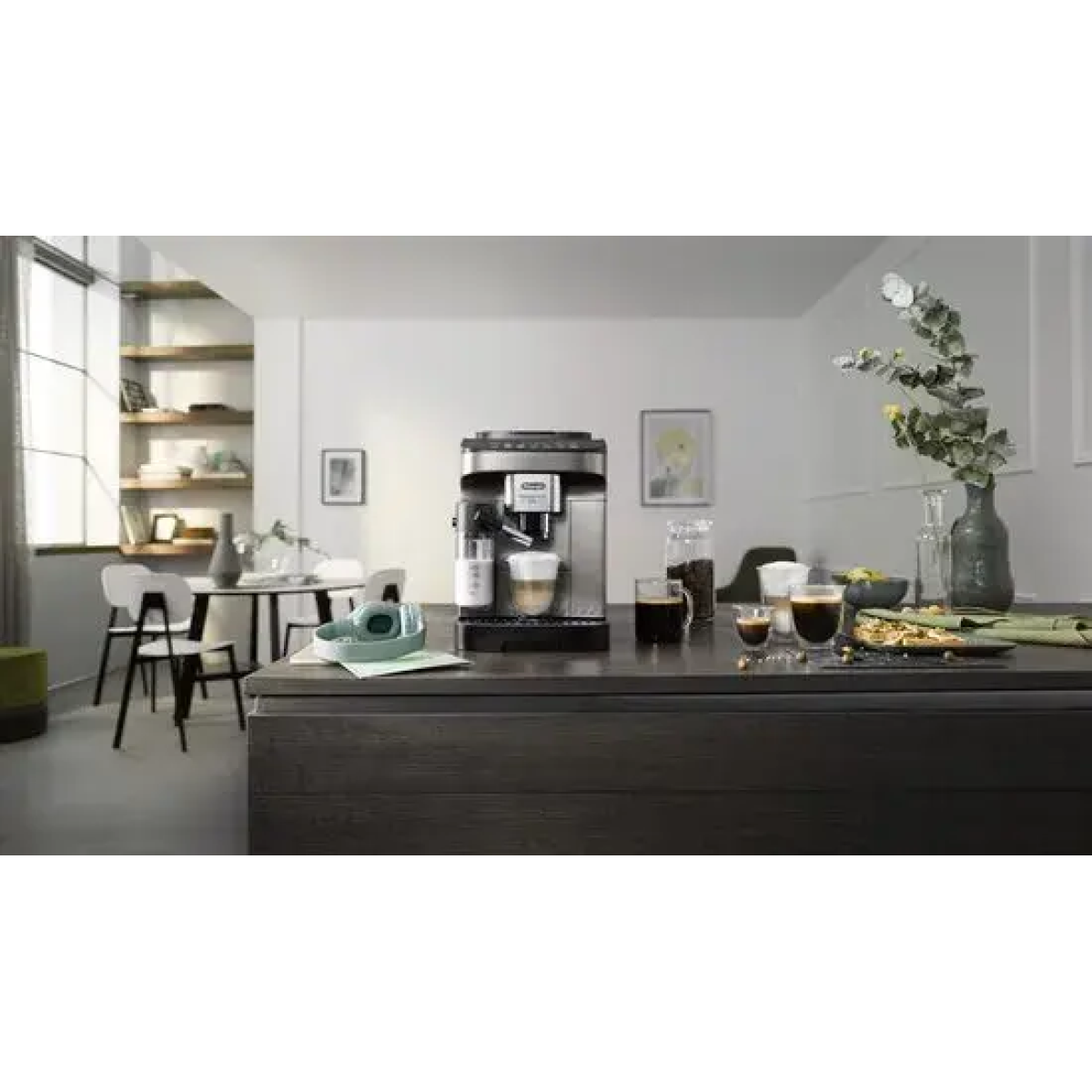de'longhi ecam290.81.tb magnifica evo - volautomatische espressomachine - titanium black