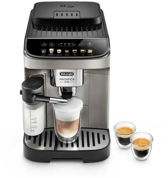 De'Longhi ECAM290.81.TB Magnifica EVO - Volautomatische espressomachine - Titanium Black de'longhi ecam290.81.tb magnifica evo - volautomatische espressomachine - titanium black