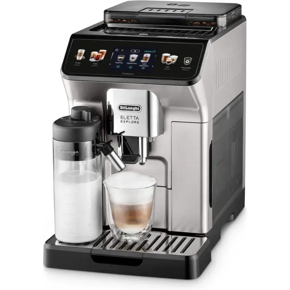 de'longhi eletta explore ecam450.65.s - volautomatische espressomachine - silver