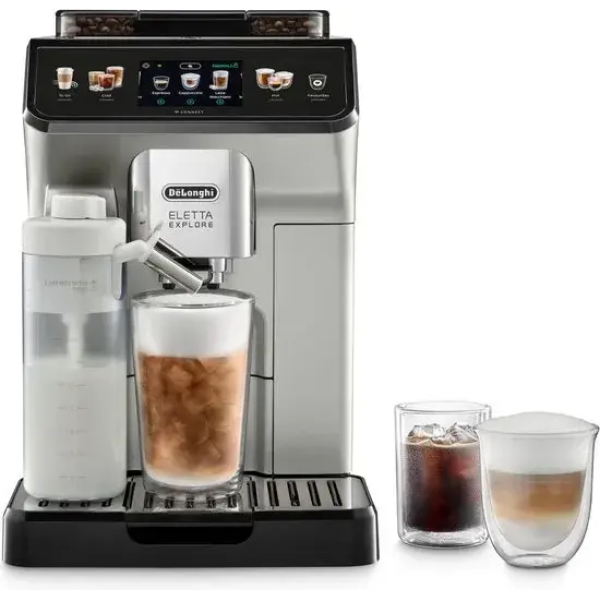 de'longhi eletta explore ecam450.65.s - volautomatische espressomachine - silver
