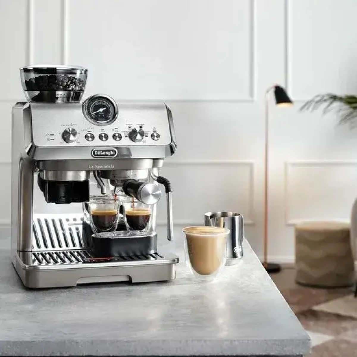 de'longhi la specialista arte evo ec9255.m - pistonmachine met bonenmaler - cold brew - grijs