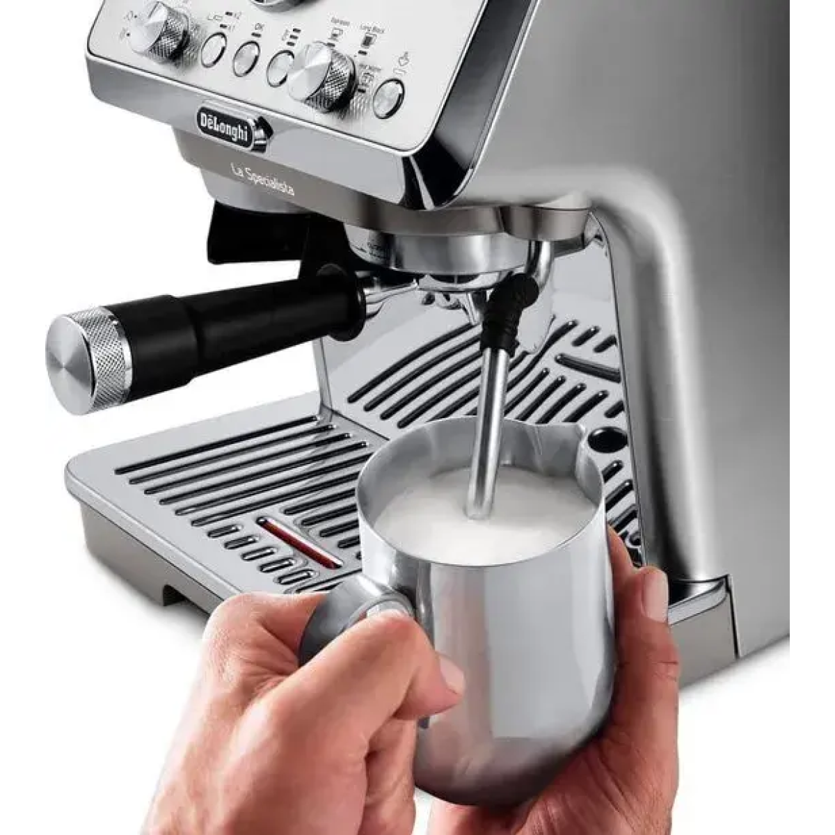 de'longhi la specialista arte evo ec9255.m - pistonmachine met bonenmaler - cold brew - grijs