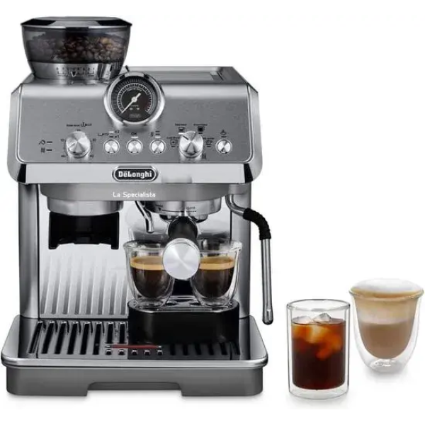 de'longhi la specialista arte evo ec9255.m - pistonmachine met bonenmaler - cold brew - grijs