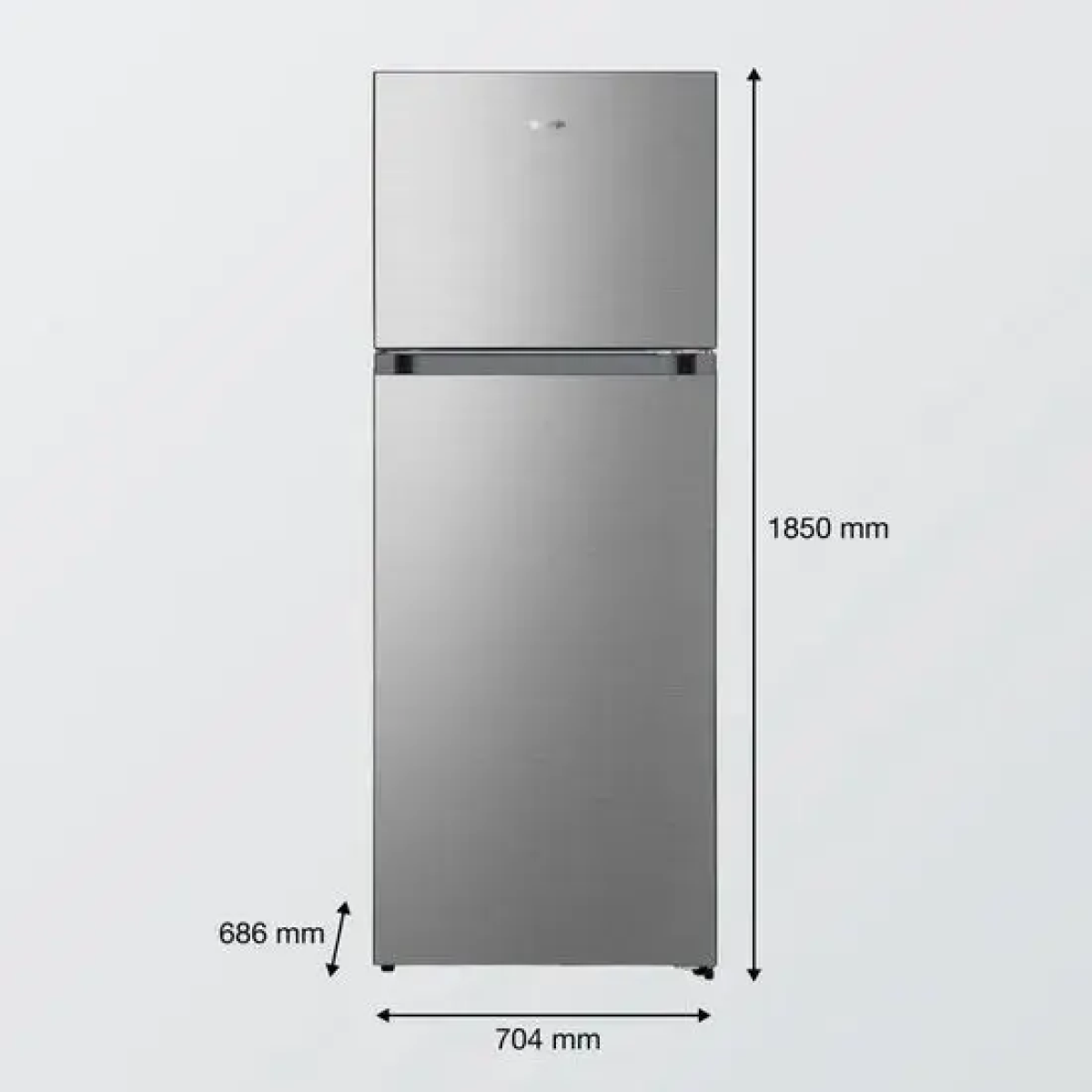 gorenje g400 nrf718e4s4 vrijstaand 467 l grijs