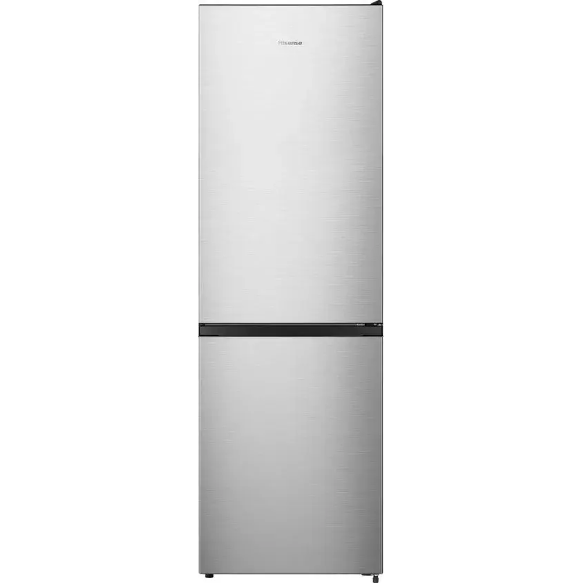 hisense rb3n300neca - rvs - vrijstaande koel-vriescombinatie - 186 cm hoog - 304 liter - energielabel a - geluidsniveau 35 db - led display - fastfreeze - deuralarm - interverter compressor - vakantiemodus