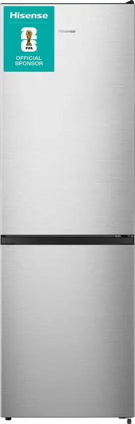 Hisense RB3N300NECA - RVS - Vrijstaande koel-vriescombinatie - 186 cm hoog - 304 liter - Energielabel A - Geluidsniveau 35 dB - LED Display - FastFreeze - Deuralarm - Interverter Compressor - Vakantiemodus hisense rb3n300neca - rvs - vrijstaande koel-vriescombinatie - 186 cm hoog - 304 liter - energielabel a - geluidsniveau 35 db - led display - fastfreeze - deuralarm - interverter compressor - vakantiemodus