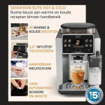 Krups Sensation Elite Hot & Cold EA918G volautomatische koffiemachine