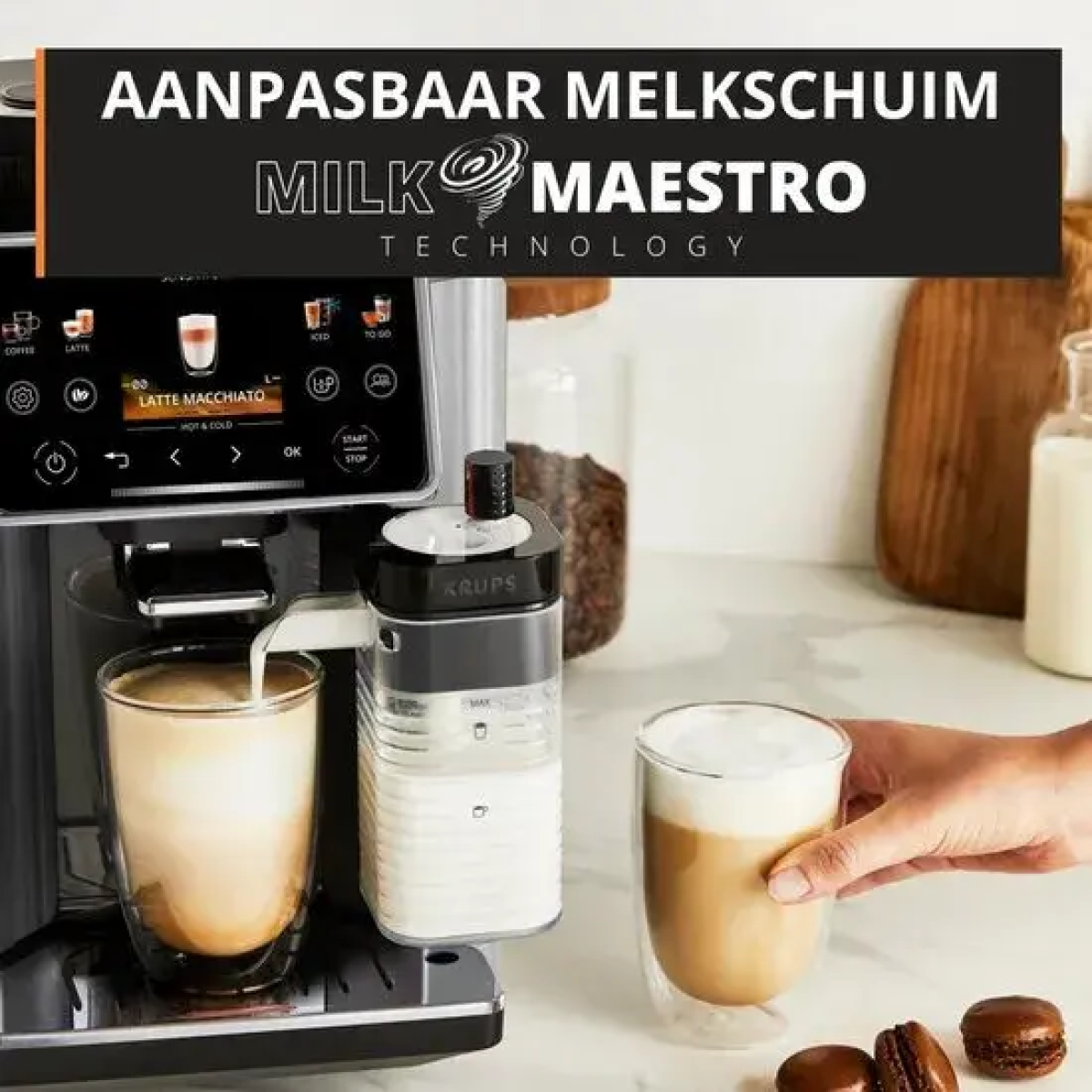 krups sensation elite hot & cold ea918g volautomatische koffiemachine