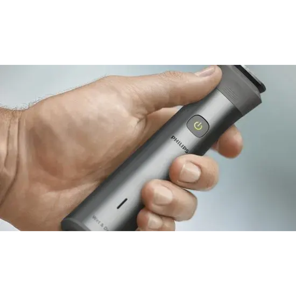 philips all-in-one series 5000 - 10-in-1 multigroom - baardtrimmer - voor gezicht, lichaam en haar - lichtgrijs - mg5920/15