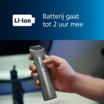 Philips All-in-One Series 5000 - 10-in-1 Multigroom - Baardtrimmer - Voor gezicht, lichaam en haar - Lichtgrijs - MG5920/15
