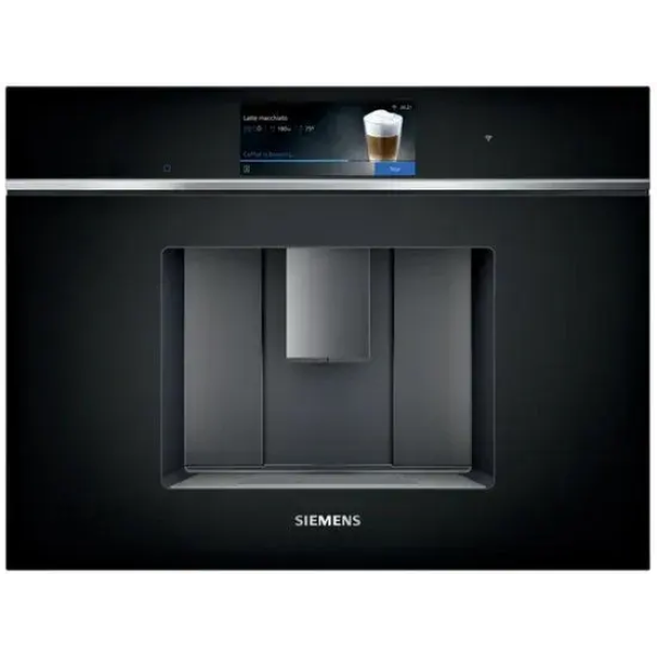 Siemens CT718L1B0 - iQ700 - Inbouw espressomachine - Zwart - Home Connect - autoMilk Clean