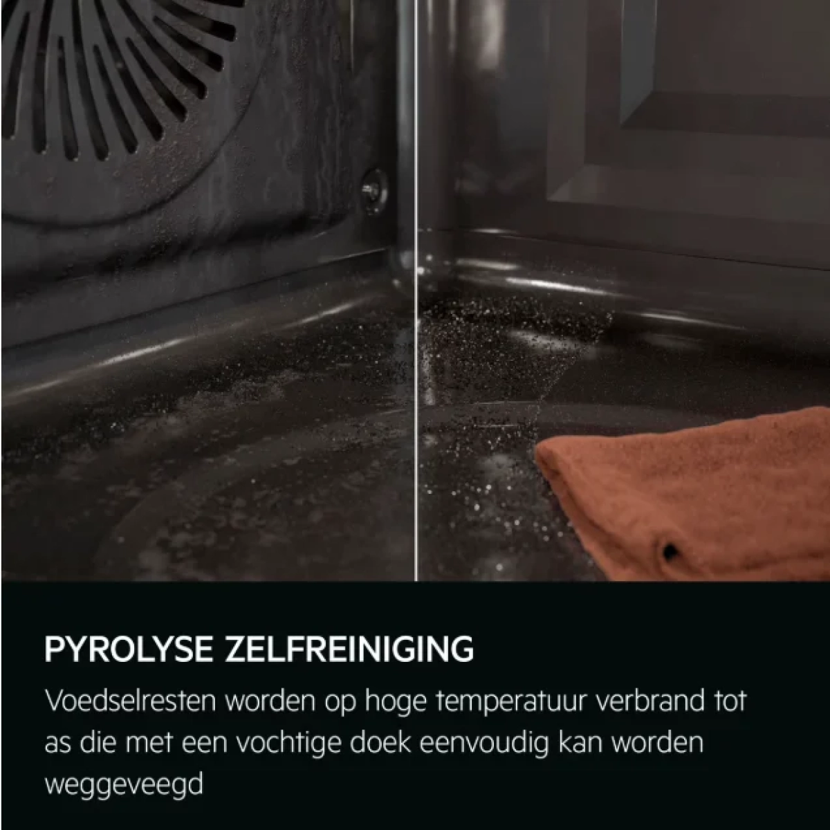 aeg tu5pb40sm 5000 series surroundcook - heteluchtoven - pyrolische reiniging - 72l - afbeelding 7