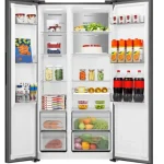 HISENSE RS3P538NAFE Amerikaanse Koelkast No Frost - Side by Side - E - 527L - Roestvrijstalen kleur - Afbeelding 5