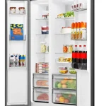 HISENSE RS3P538NAFE Amerikaanse Koelkast No Frost - Side by Side - E - 527L - Roestvrijstalen kleur - Afbeelding 4