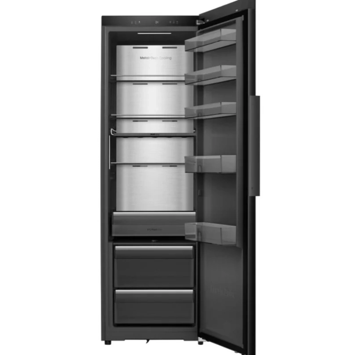 hisense rl5k370gsfc vrijstaand 1 deur koelkast - nofrost c 372l zwart - afbeelding 6