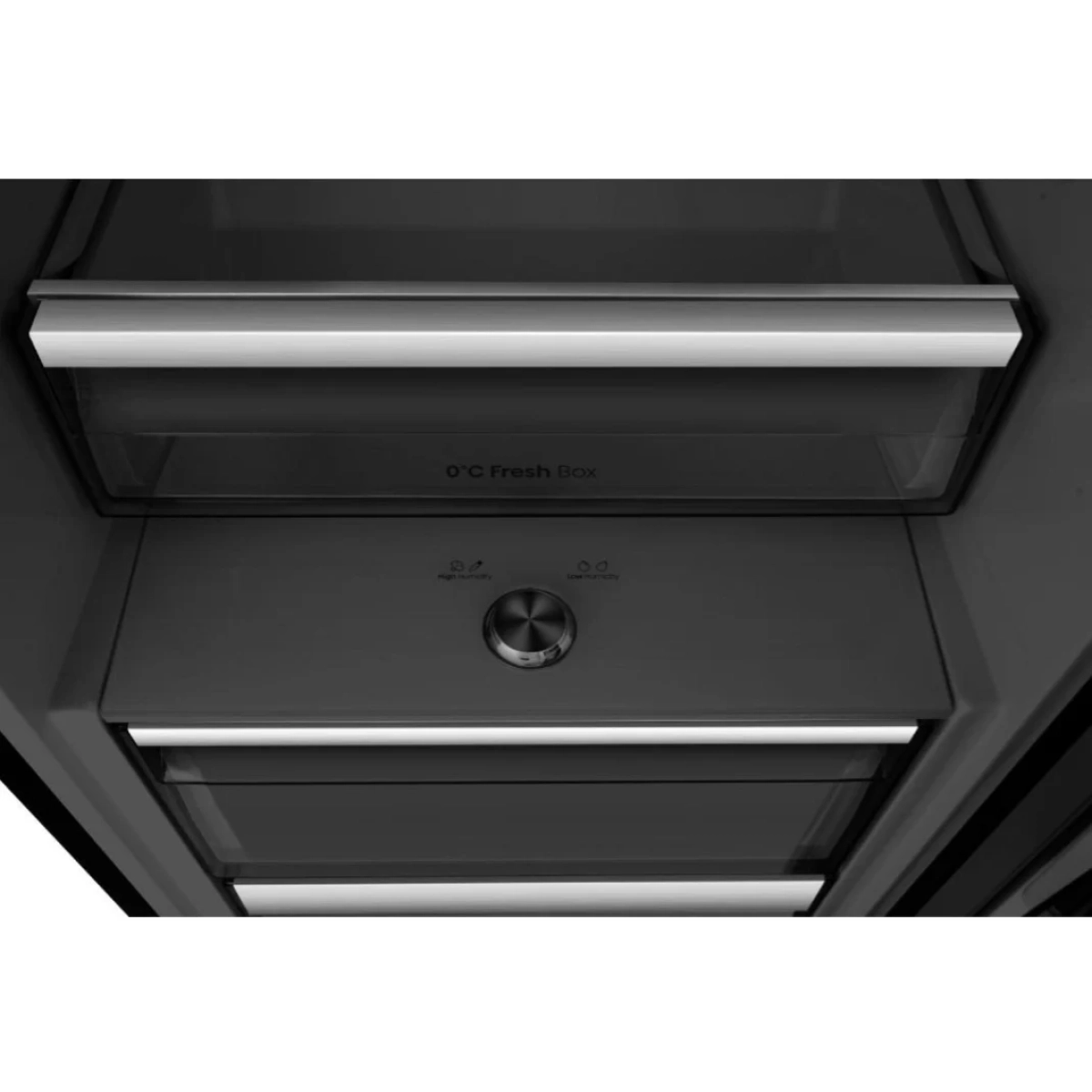 hisense rl5k370gsfc vrijstaand 1 deur koelkast - nofrost c 372l zwart - afbeelding 9