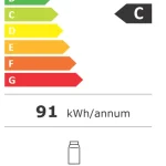 HISENSE RL5K370GSFC Vrijstaand 1 Deur Koelkast - NoFrost C 372L Zwart - Afbeelding 12