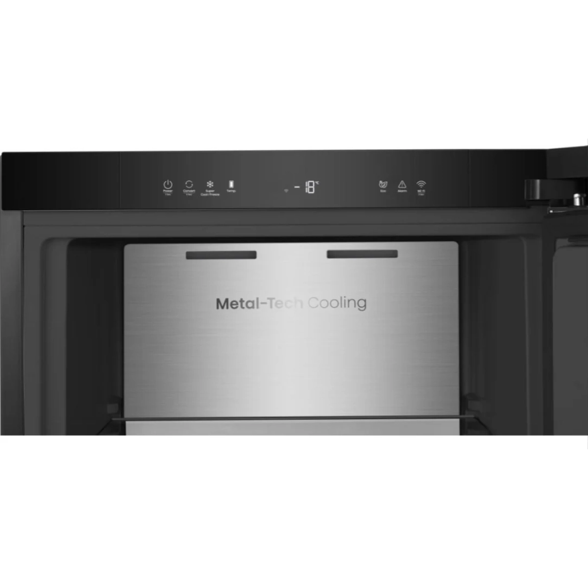 hisense ft5k310gsfc vrijstaand 1 deur vriezer-nofrost c-312l zwart - afbeelding 6