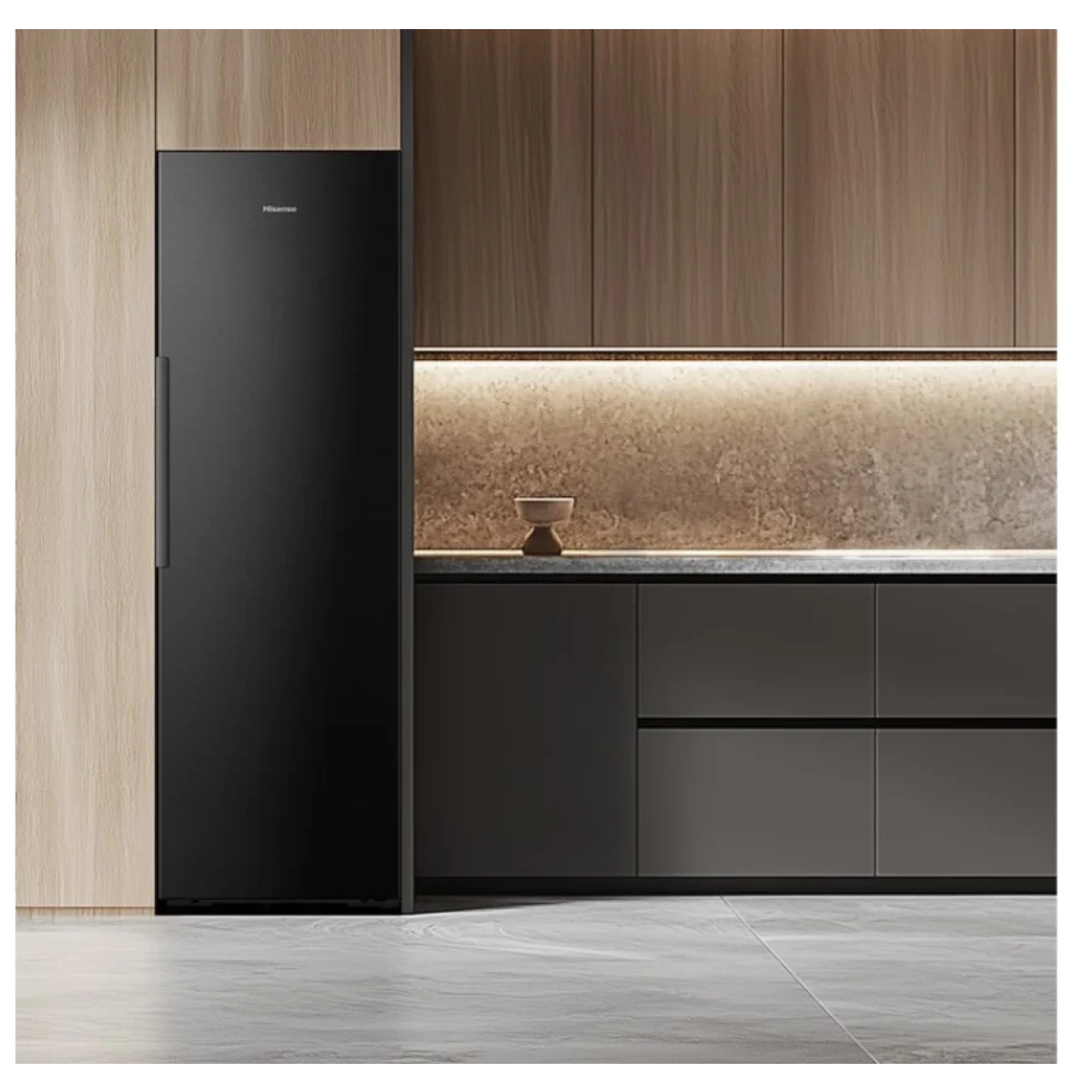 hisense ft5k310gsfc vrijstaand 1 deur vriezer-nofrost c-312l zwart - afbeelding 7